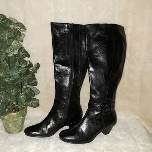 Black Fashion Boots